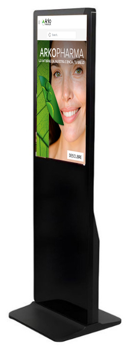 Tótem digital con características